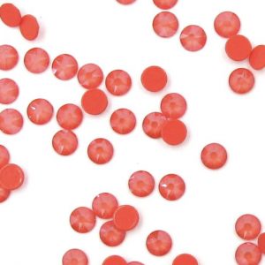Swarovski® Round Flat Back - Light Coral