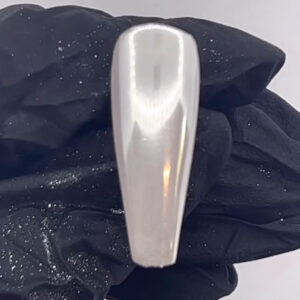 Platinum White Mirror Chrome Nail Powder